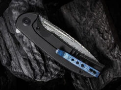 Beacon Damascus Titanium Black -Edel Messer Geschaft we knife beacon damascus titanium black 01we715dam 4 1280x1280