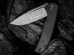 Beacon Damascus Titanium Black -Edel Messer Geschaft we knife beacon damascus titanium black 01we715dam 5 1280x1280