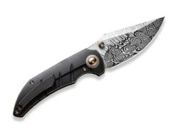 Edel Messer Geschaft -Edel Messer Geschaft we knife riff raff bronze black titanium damascus 01we956 2 1280x1280